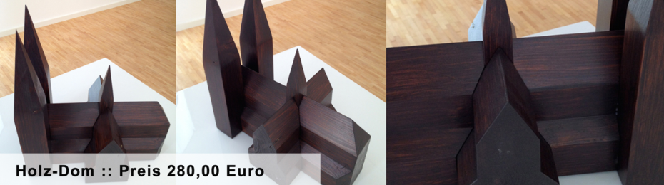 Holz-Dom in der Farbe braun in dem Format 35cm lang x 35cm hoch x 21cm breit